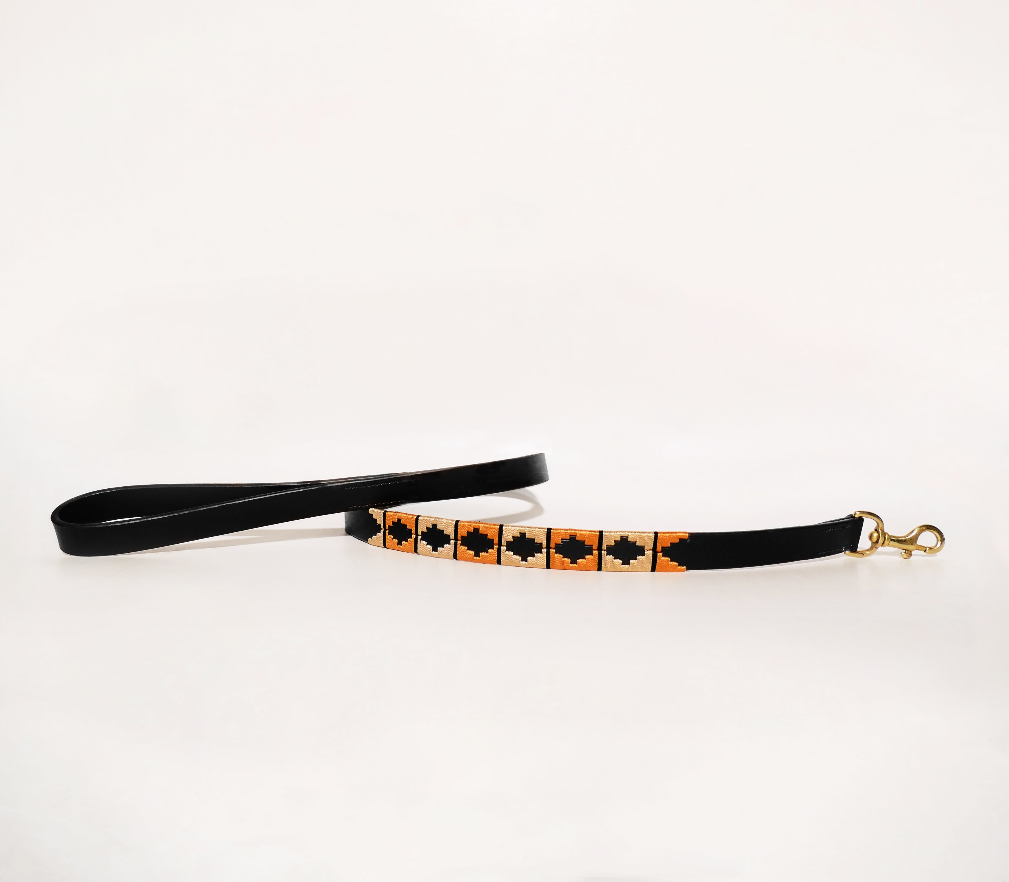 Polo collar - Naranja (Now incl. free leash)